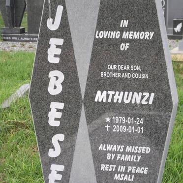 JEBESE Mthunzi 1979-2009