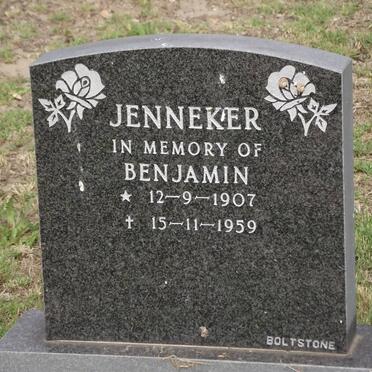 JENNEKER Benjamin 1907-1959