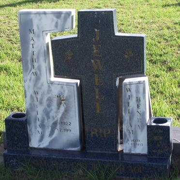 JEWELL Matthew William 1922-199? :: JEWELL William Henry 1991-1993