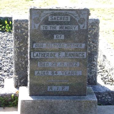 JENNINGS Catherine E. -1962