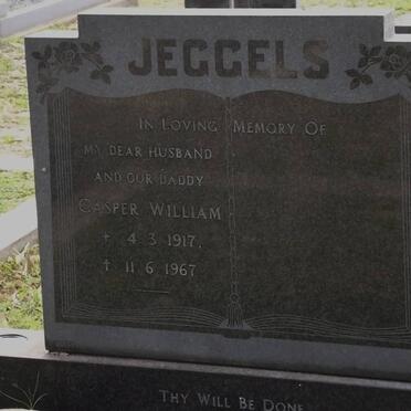 JEGGELS Casper William 1917-1967