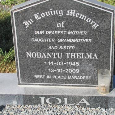 JOLA Nobantu Thelma 1945-2009