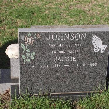 JOHNSON Jackie 1924-1995