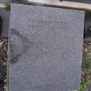 JOHNSON Edwin Magnus -1968