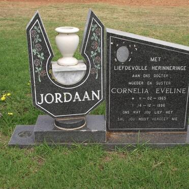 JORDAAN Cornelia Eveline 1965-1996