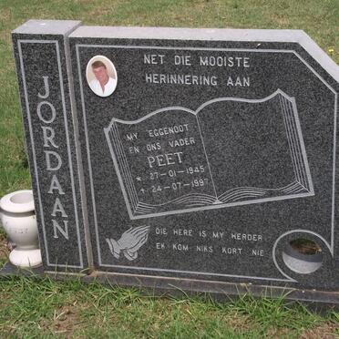 JORDAAN Petrus Jochiumus 1945-1997