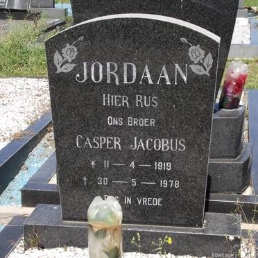 JORDAAN Casper Jacobus 1919-1978