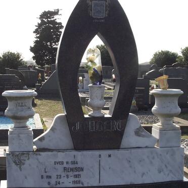 JOUBERT William Renison 1921-1968