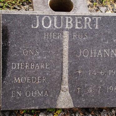 JOUBERT Johanna 1919-1988