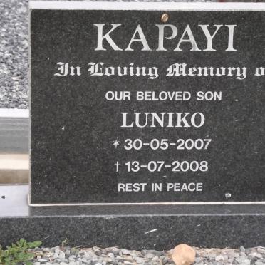 KAPAYI Luniko 2007-2008