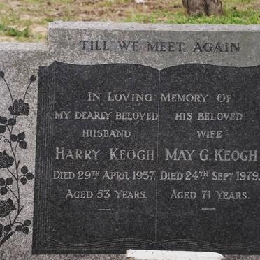 KEOGH Harry -1957 &amp; May G. -1979