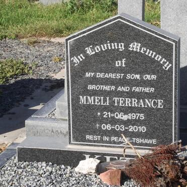 KETE Mmeli Terrance 1975-2010