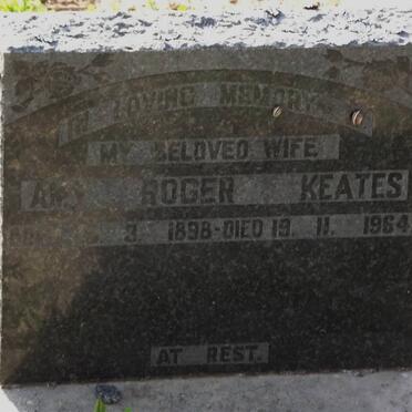 KEATES Amy Roger 1898-1964