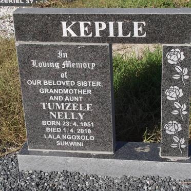 KEPILE Tumzele Nelly 1951-2010