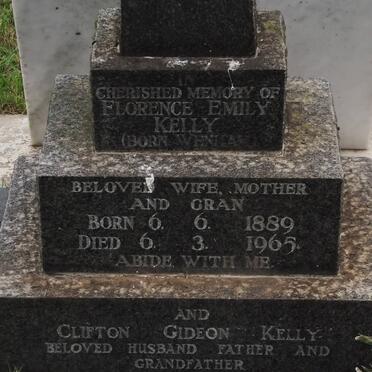 KELLY Clifton Gideon 1888-1976 &amp; Florence Emily 1889-1965