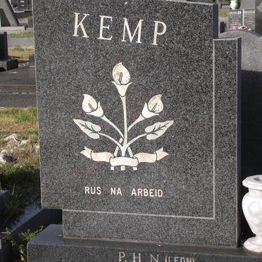 KEMP P.H.N. 1934-1984