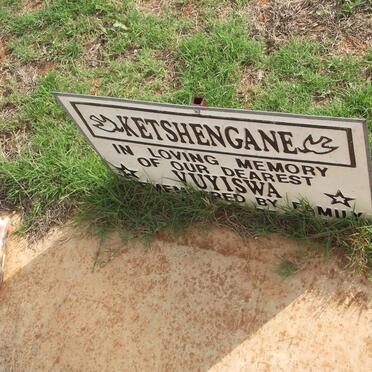 KETSHENGANE Vuyiswa 1964-2007