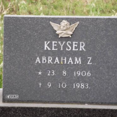 KEYSER Abraham Z. 1906-1983