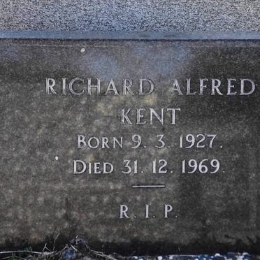KENT Richard Alfred 1927-1969