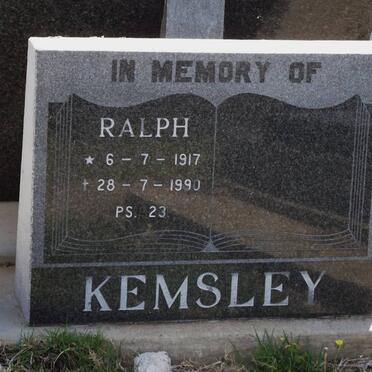 KEMSLEY Ralph 1917-1990