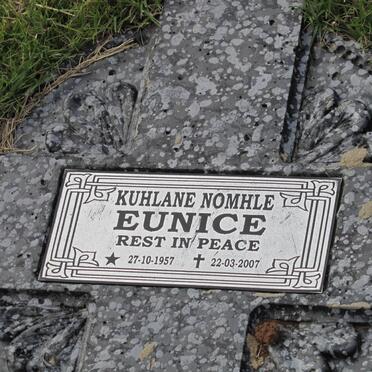 KHULANE Nomhle Eunice 1957-2007