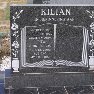 KILIAN Lourence Elias 1930-2003