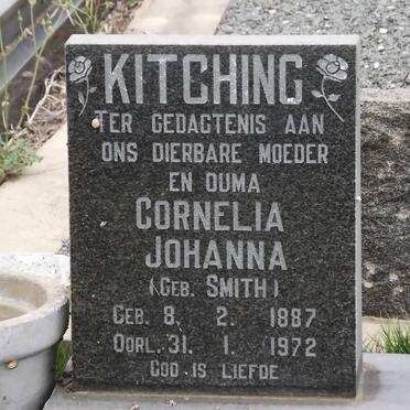 KITCHING Cornelia Johanna nee SMITH 1887-1972