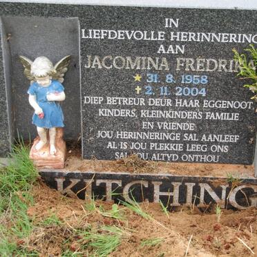 KITCHING Jacomina Fredrika 1958-2004