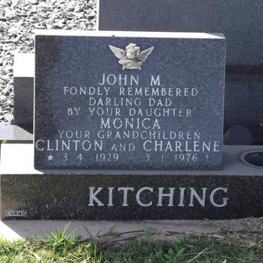 KITCHING John M. 1929-1976