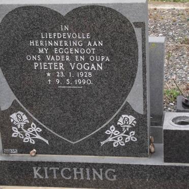 KITCHING Pieter Vogan 1928-1990