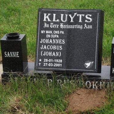 KLUYTS Johannes Jacobus 1928-2001