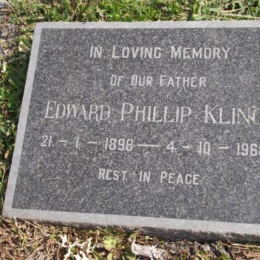KLING Edward Phillip 1899-1968