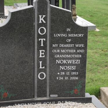 KOTELO Nokwezi Nosisi 1953-2006