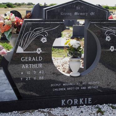 KORKIE Gerald Arthur 1943-1988
