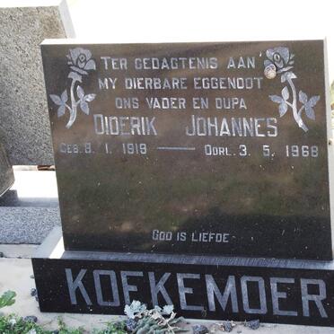 KOEKEMOER Diderik Johannes 1918-1968