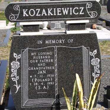 KOZAKIEWICZ Jan 1936-1992