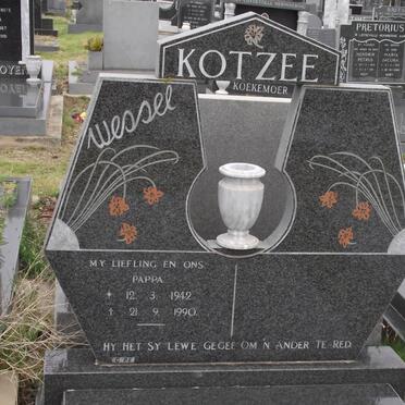 KOTZEE Wessel 1942-1990