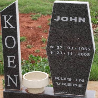 KOEN John 1965-2008