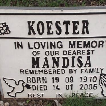 KOESTER Mandisa 1970-2006