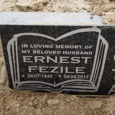 KOTA Ernest Fezile 1945-2012