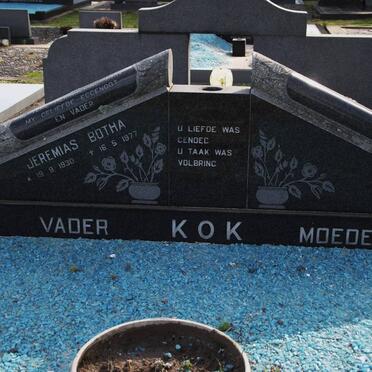 KOK Jeremias Botha 1930-1977