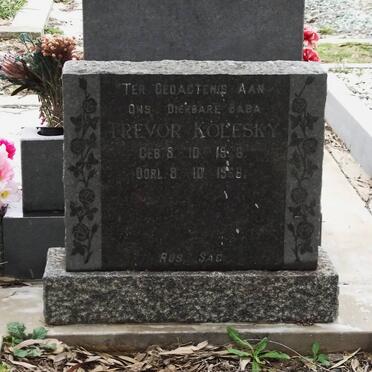 KOLESKY Trevor 1966-1966