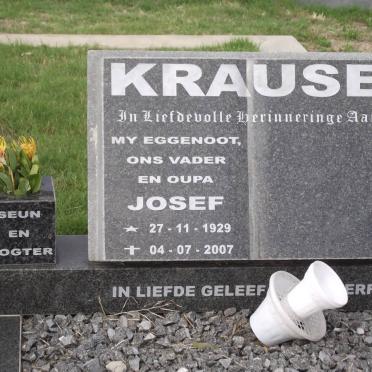 KRAUSE Josef 1929-2007