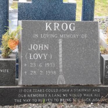 KROG Johannes Lodewyk Slabbert 1933-1998