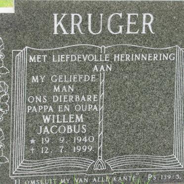 KRUGER Willem Jacobus 1940-1999