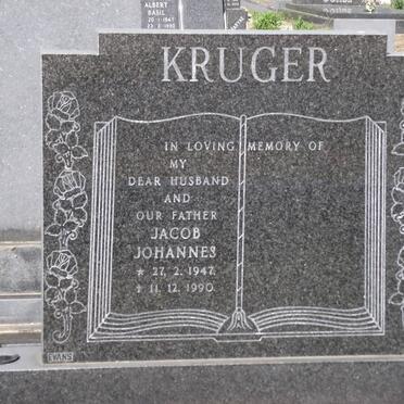 KRUGER Jacob Johannes 1947-1990