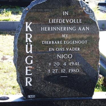 KRUGER Nico 1941-1980