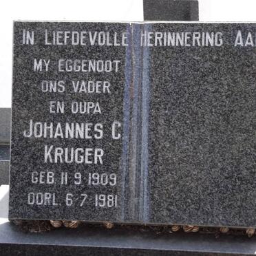 KRUGER Johannes C. 1909-1981