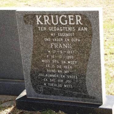 KRUGER Frank 1937-1999
