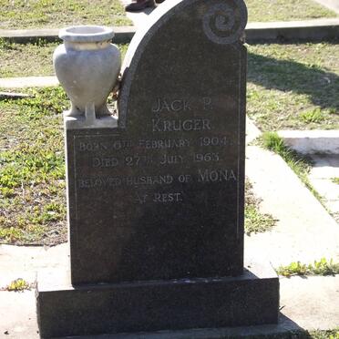 KRUGER Jack P. 1904-1963